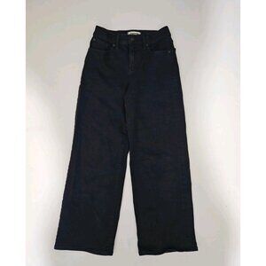 Madewell High Rise Black The Perfect Vintage Jean Size 26P Petite